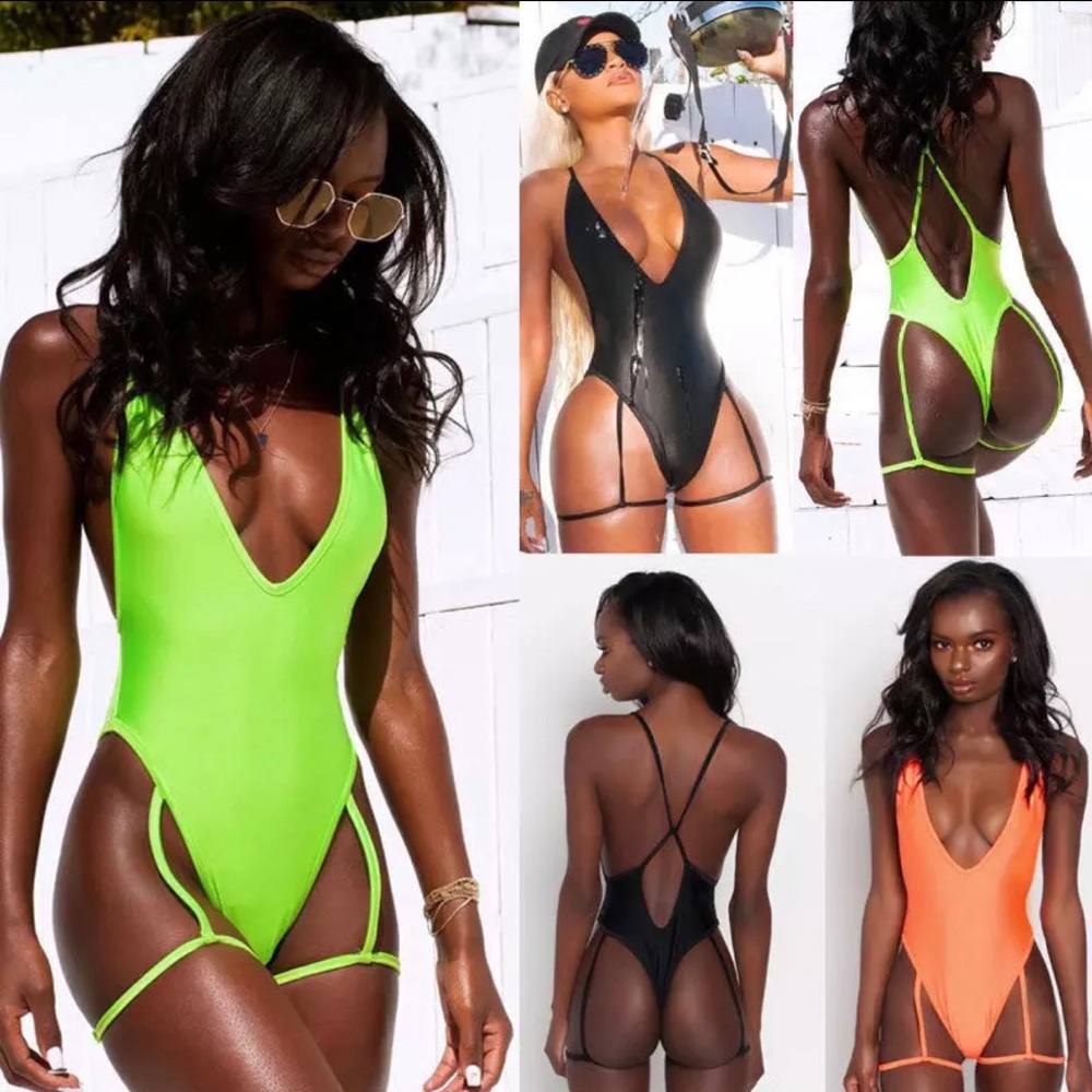 Bandage One Piece Swimsuit💅🏾